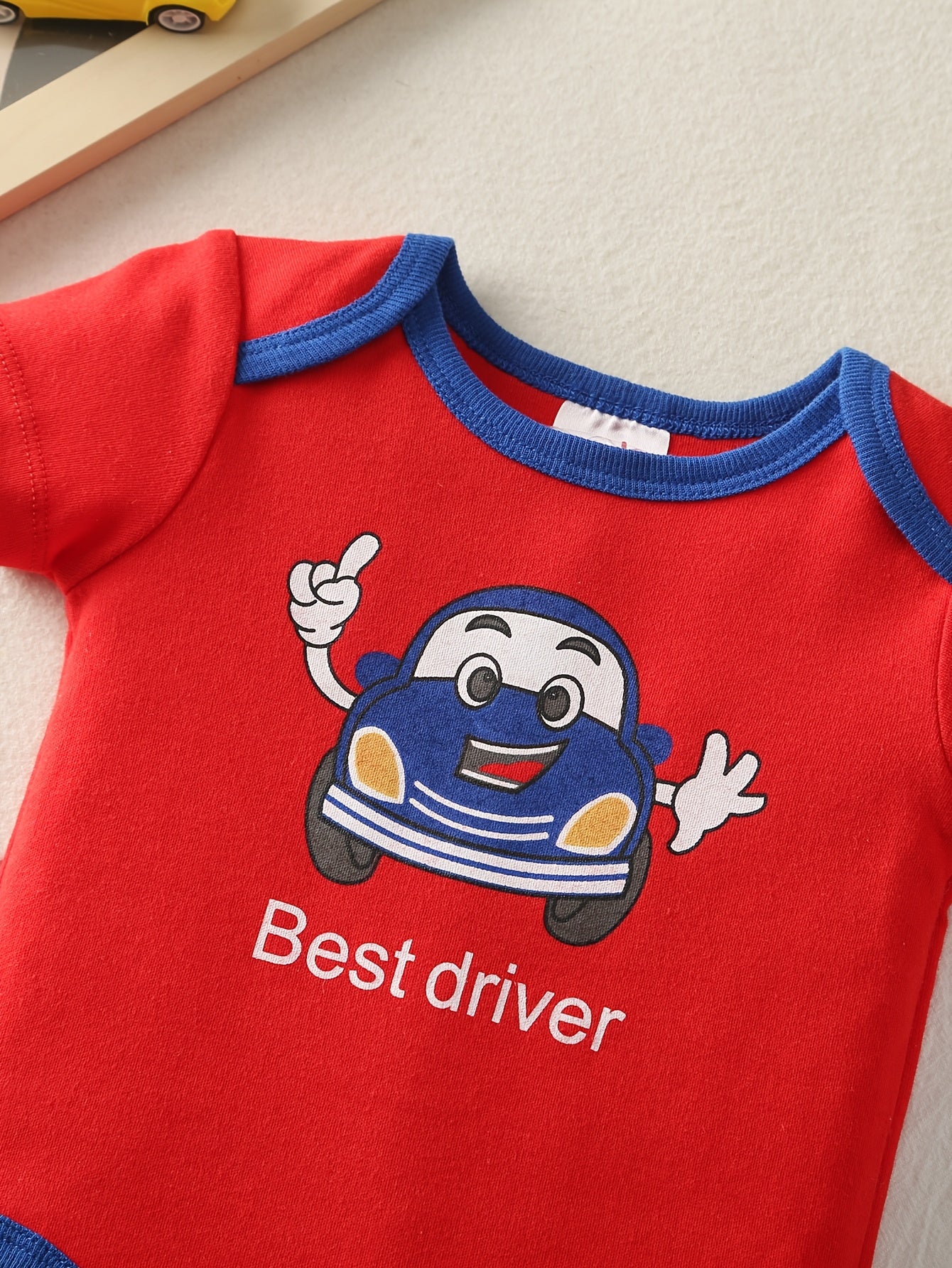 5pcs Set Baby Girl Cartoon Triangle Onesie Baby Girl Cute Crawling Suit, Perfect for Outdoor