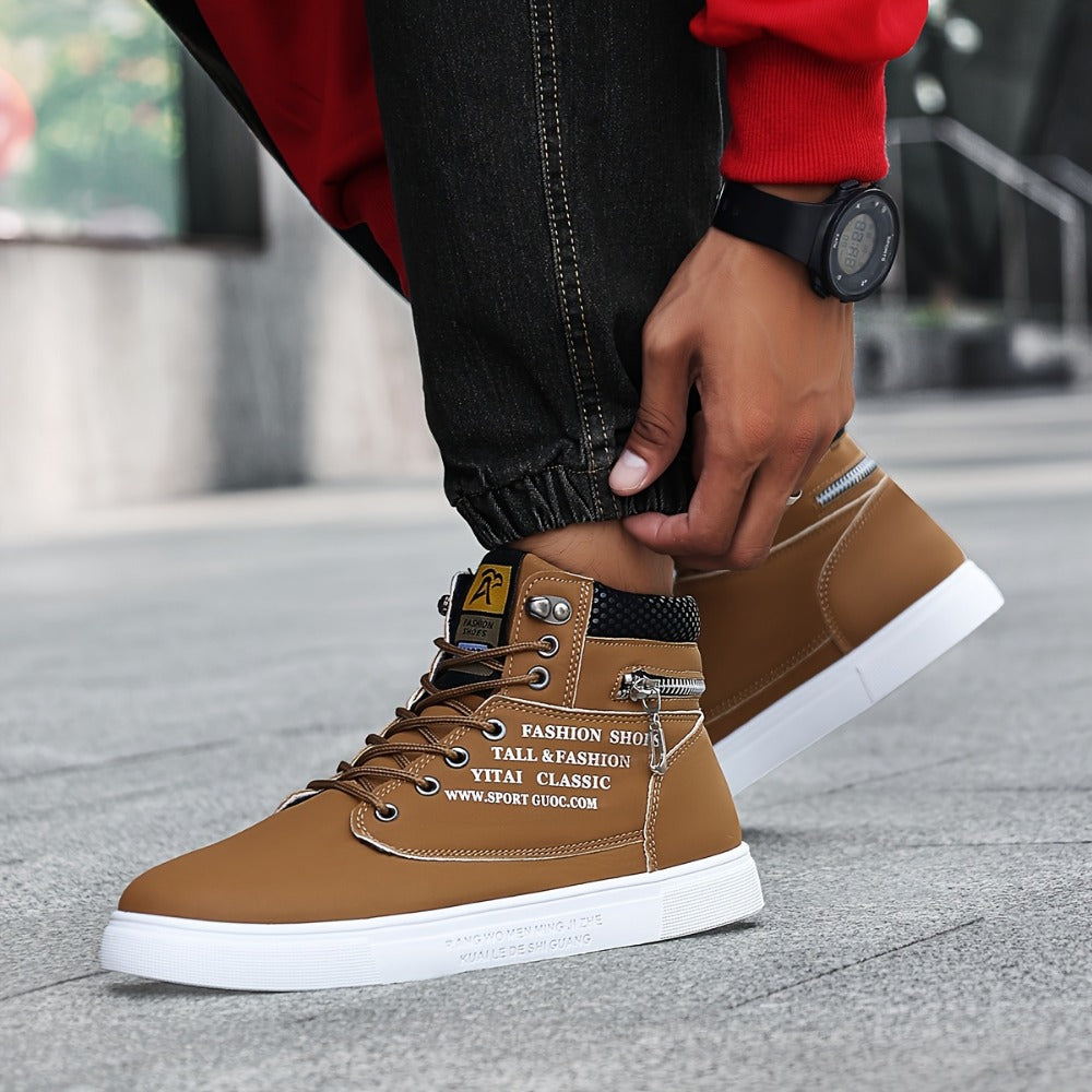 Men's Boots - Lace-Up for Everyday Wear 675685