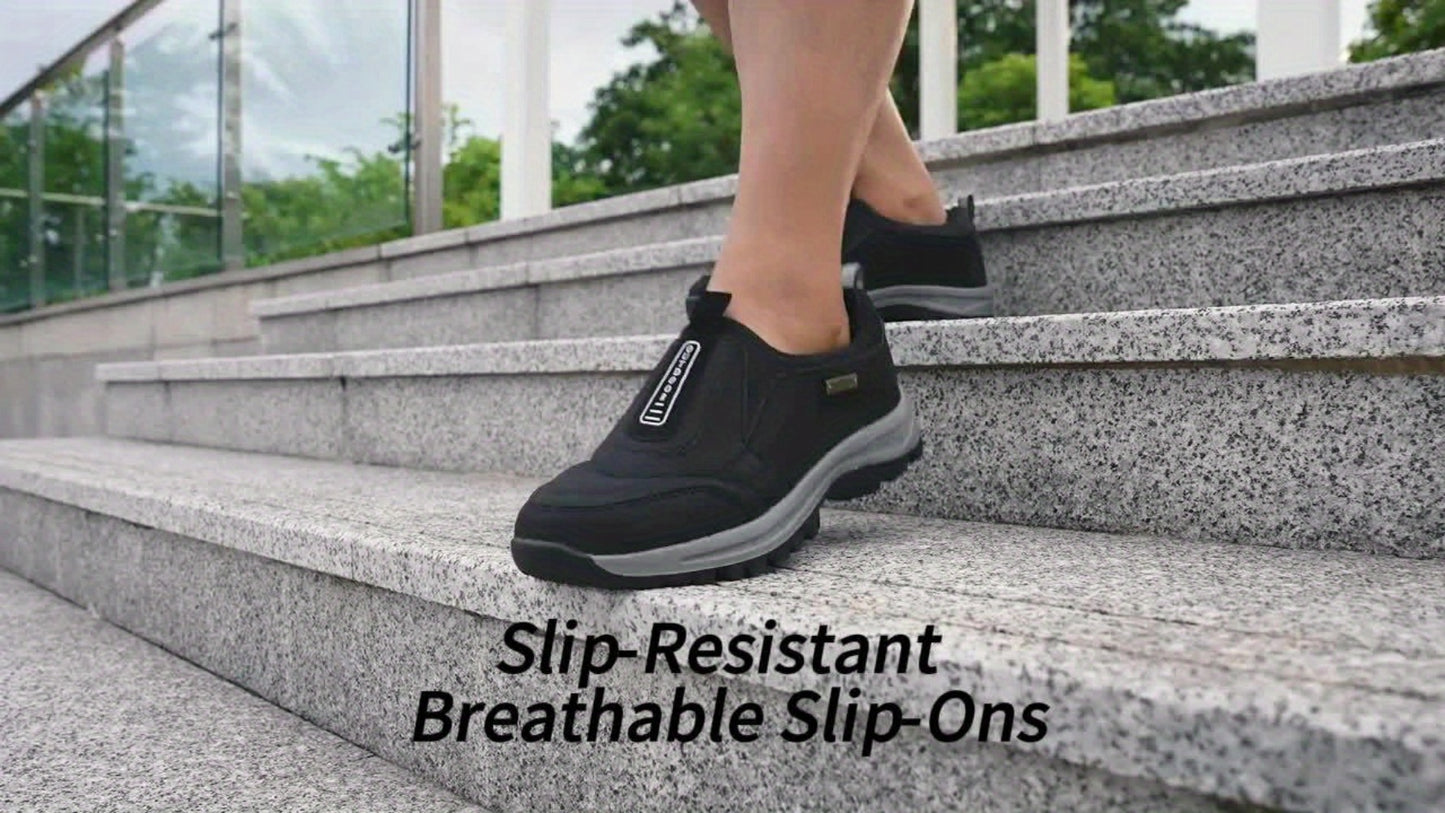 Men's Athletic Shoes - Breathable Comfort & Slip-On Ease 516453