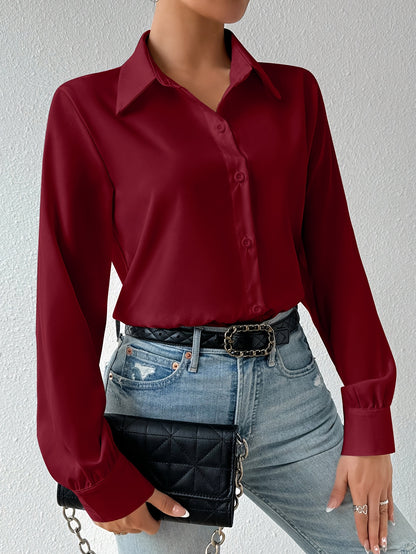 2pcs Women's Long-Sleeve Shirt Bodysuit