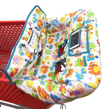 Baby Shopping Cart Cushion - High Chair Protective Pad