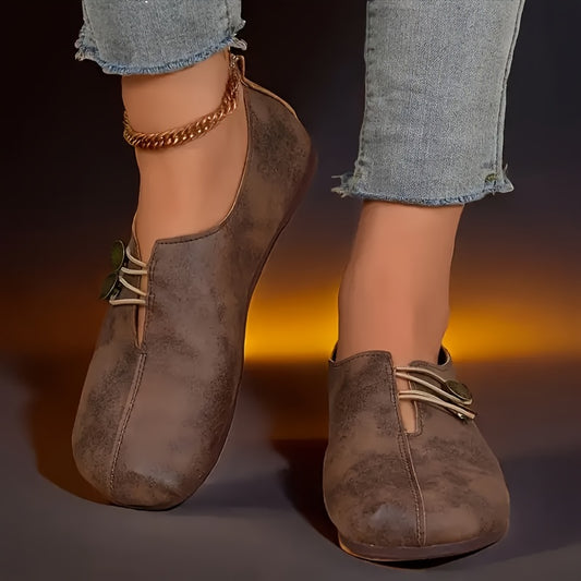Dark Brown Shoes - product view 1