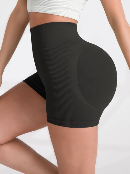 5-Pack Women's High-Waist Athletic Shorts - Breathable, Sweat-Wicking, Perfect for Running, Yoga & Workouts