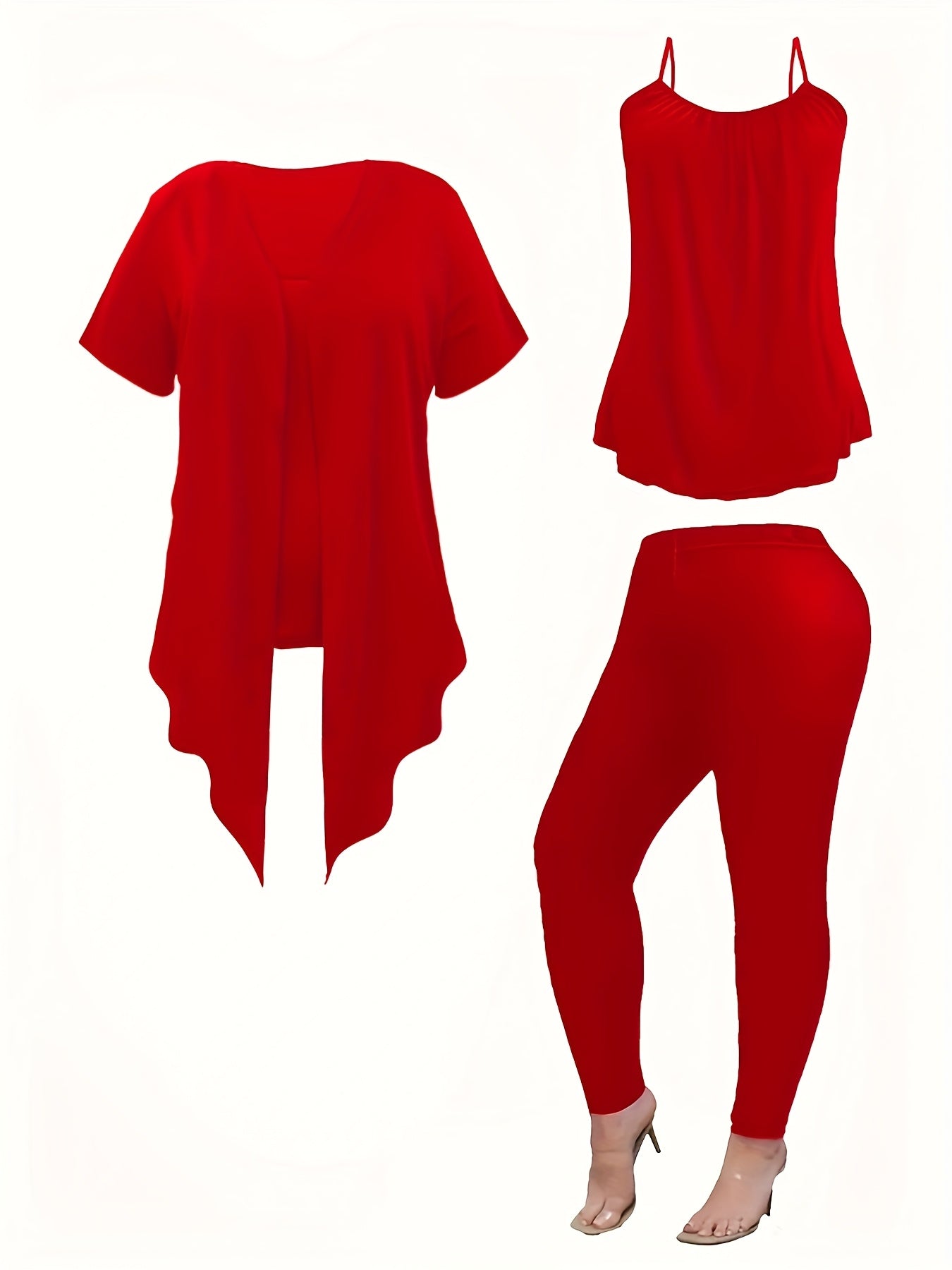 Women's Black Polyester Short-Sleeve Jacket - product view 1