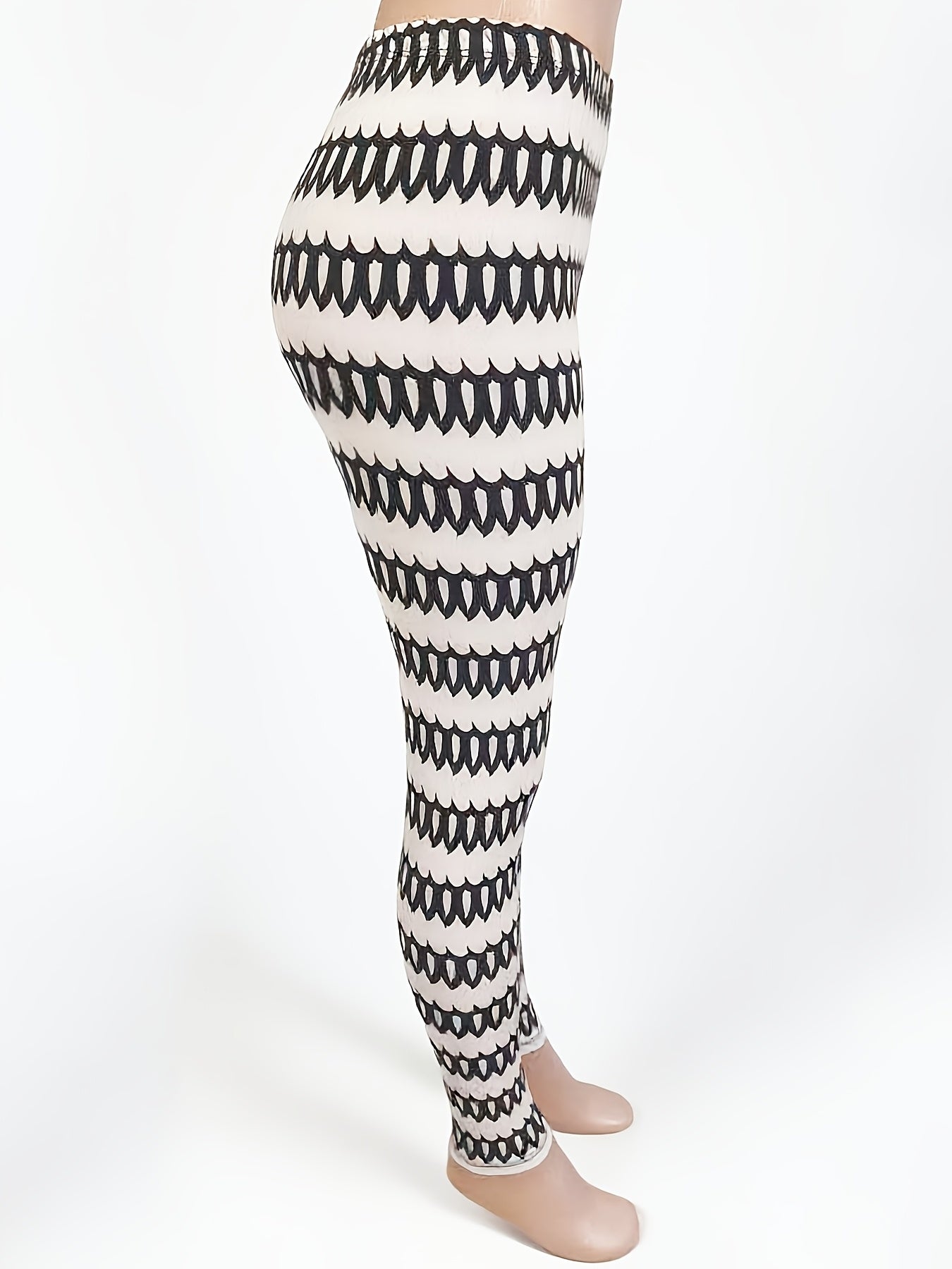 The Leggings Women's Fashion Printed Fashion Leggings Regular Workout