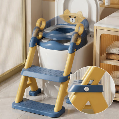 Potty Training Seat - Soft Toilet Steps Splash