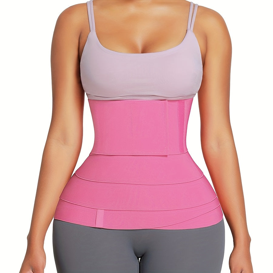 Women Waist Trainer Bandage Wrap Sauna Belt Long Torso Tummy Wraps Belly Body Shaper Waist Trimmer Belt
