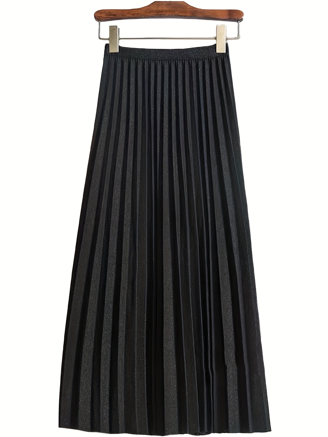 3pcs Women'S Pleated Skirt Set - Stylish And Versatile Outfit for Work, Parties, Or Casual Wear, Elastic Waistband, Perfect for Everyday Fashion Or Special Occasions