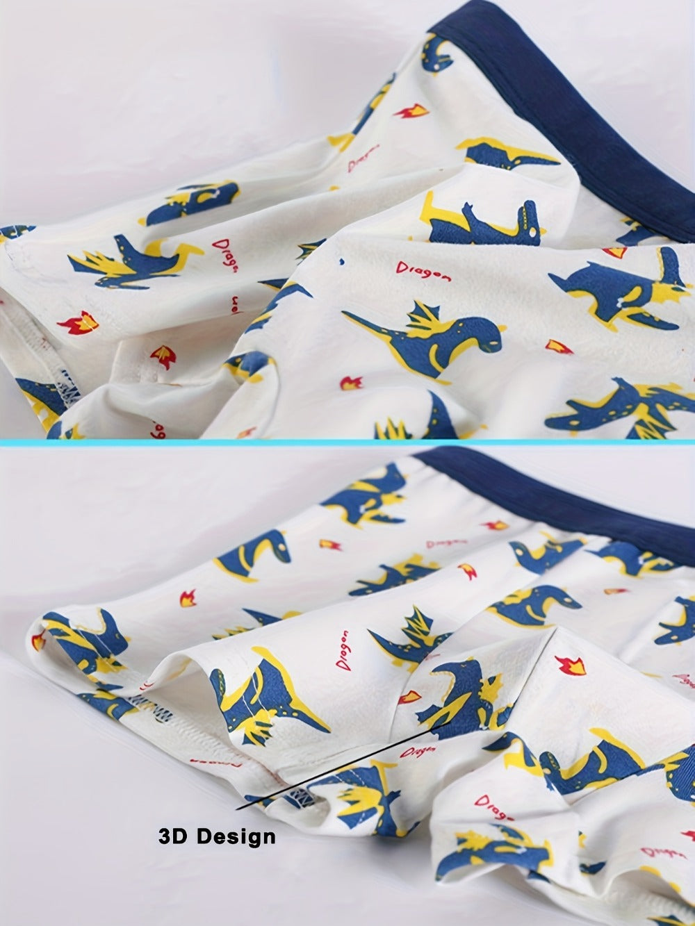 Boys' Boxer Briefs - 8-Pack Cartoon Print