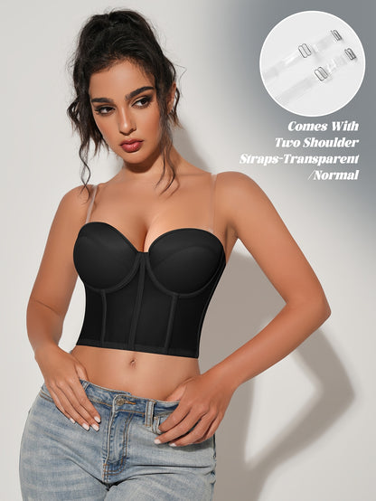 Lingerie for Women Featuring a Seductive French Mesh Bra with Detachable Straps, Discreet Underwire, Made from 90% Polyamide And 10% Elastane, Crafted from Solid Fabric, with Fixed Padding, Designed for Adults
