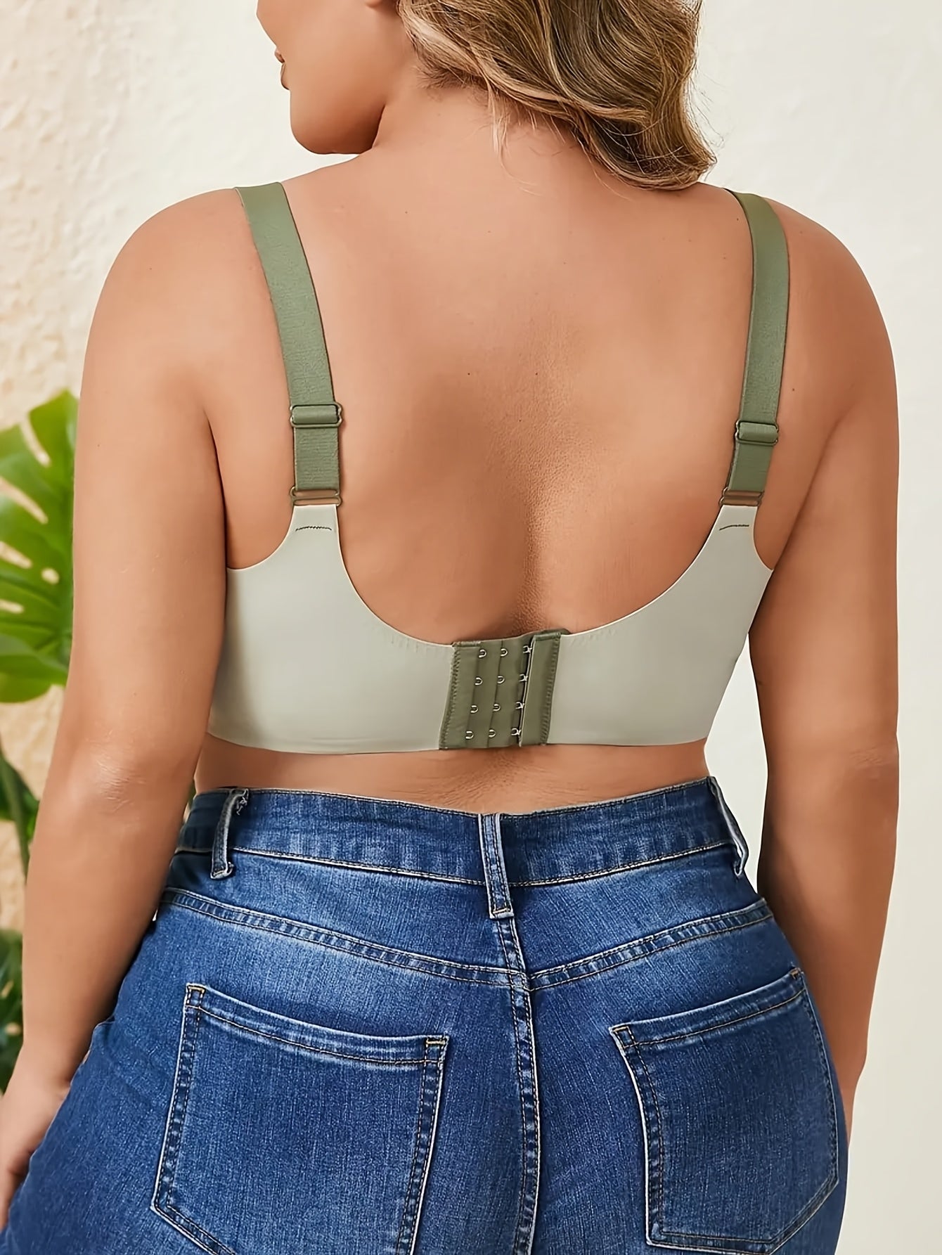 4pcs Anti-Gravity Lifting Breast Holding Light Luxury Nubra Skin Breathable Comfortable No Gathered Wireless Underwear