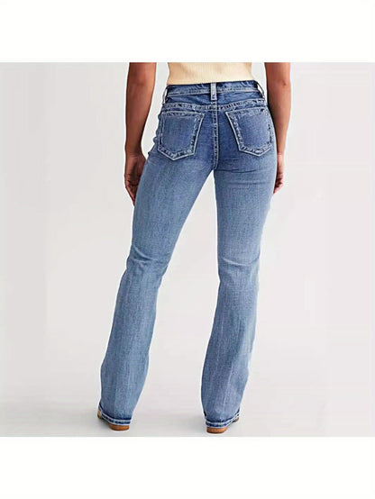 New Stylish Stretchy Slim Fit Jeans for Women Skinny Design, Versatile for Casual Daily Wear, Comfortable, Trendy Must Have