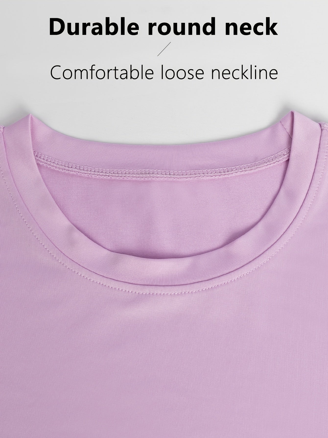 4pcs Solid Sports Tee Round Neck Slim Stretchy Ideal for Yoga Gym Workouts Women'S Athletic Wear Sporty Style Clothes Gym Shirts Workout Tops Oversized Gym Shirts Fitness Outfit, Summerwins