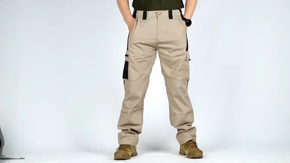 2Pack Men'S Utility Cargo Pants, Lightweight Tactical Workwear, Stretch Ripstop