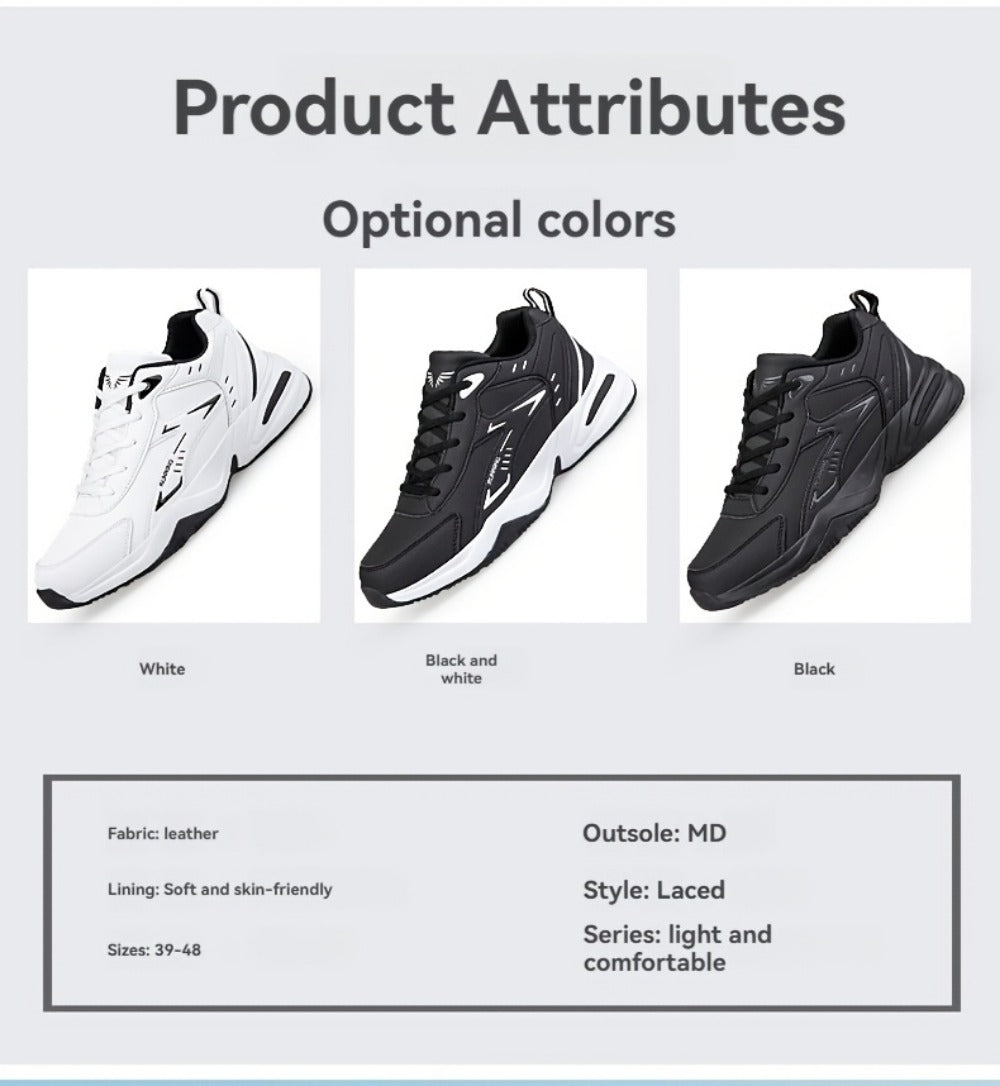 Men's Running Shoes - Breathable Mesh Non-Slip Sole for Outdoor & Travel