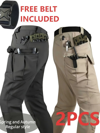 Men's Cargo Pants - Multi Pocket Everyday Style