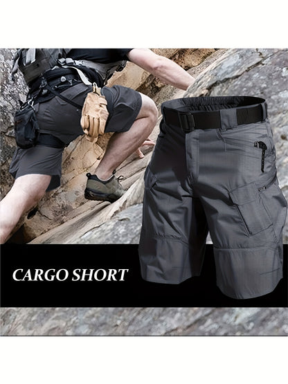 Men’s Cargo Shorts, Breathable Quick Dry Tactical Work Pants with Multi-Pocket Design