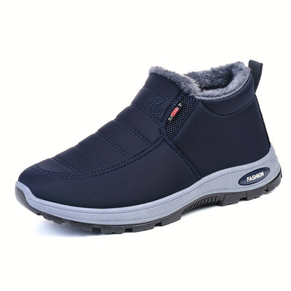 A Warm Guardianship in the Cold Winter, Women's Thick- Soled Non- Slip Snow Boots. They Are Both Warm and Casual, and the Stylish Fluff Shows Elegant Charm.