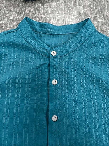 Men's Striped Casual Shirt - Regular Fit