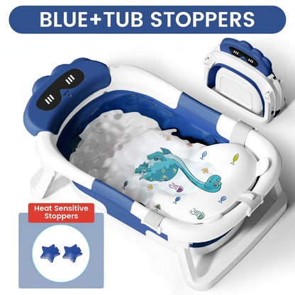 Baby Bathtub - Foldable Non-Slip Travel Soft