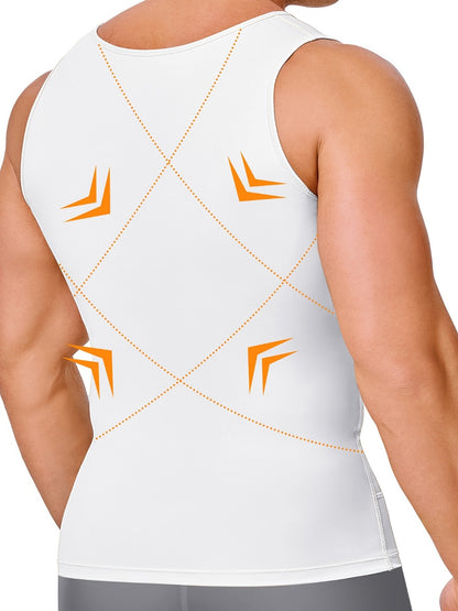 Men's Solid Color Tank Top - Sleeveless 855333
