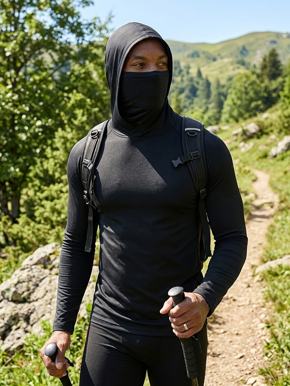 Men's Windproof Pullover Hoodie