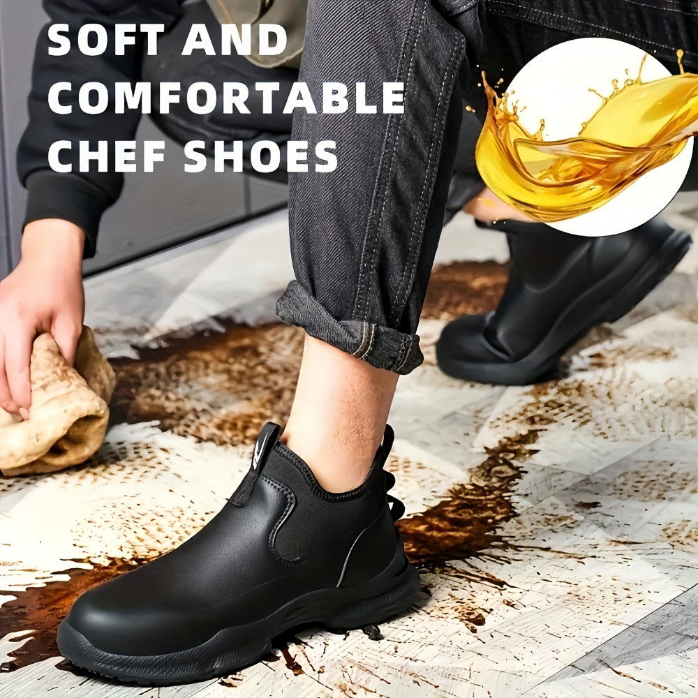Unisex Kitchen Work Shoes - Slip-On Comfort & Durable Sole 937829