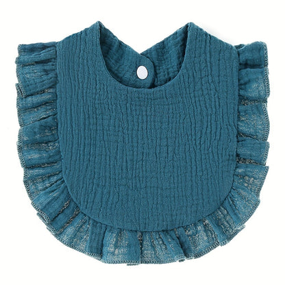 Baby Bib - 7-pack Adjustable Muslin Soft
