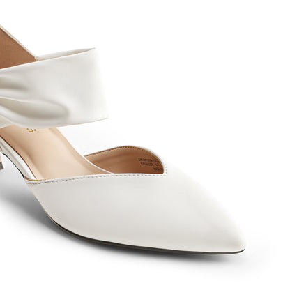 Women's Kitten Heels Low Pumps Shoes Pointed Closed Toe Slip On Dress Work Bridal Party Wedding Kitten Heel Pumps D'orsay Design Sweet And Elegant Comfortable Pumps Casual Dressy Shoes