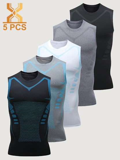 Men's Solid Color Tank Top - Sleeveless 001893