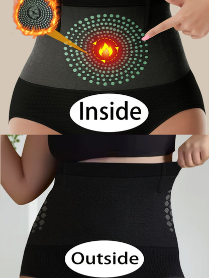 1 Pack - Hip Lift Waist Shapewear, Abdominal Compression Control and Butt Lift to Improve Posture with a Flat Abdomen, Minimalist Style - High Stretch Soft Fabric, Daily Body Sculpting