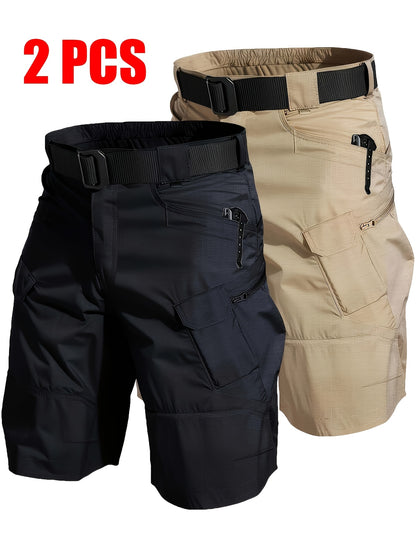Men's Black+gray Shorts - product view 17