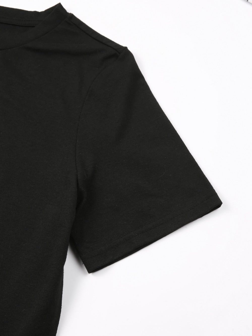 Men's Graphic T-Shirt - Crew Neck Short Sleeve Weekend Style
