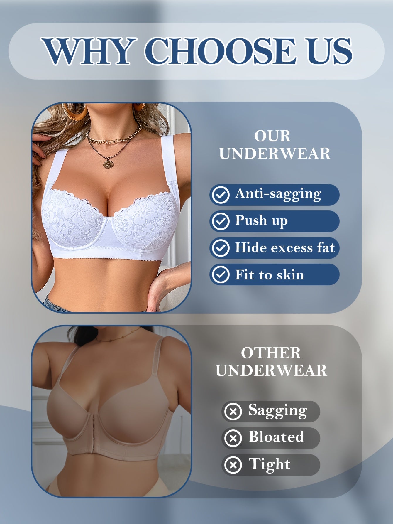 Sexy Lace Bra For Women With Underwire, Versatile, Breathable And Comfortable Bra