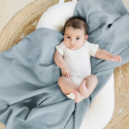 Swaddle Blanket - 2-pack Breathable Muslin Soft