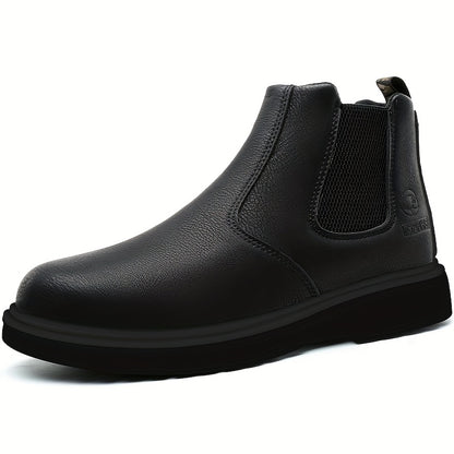 New PU Anti-smash Anti-puncture Men's Daily Casual Labor Insurance Shoes