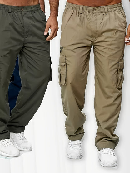 2025 Men'S Flex Stretch Cargo Pants