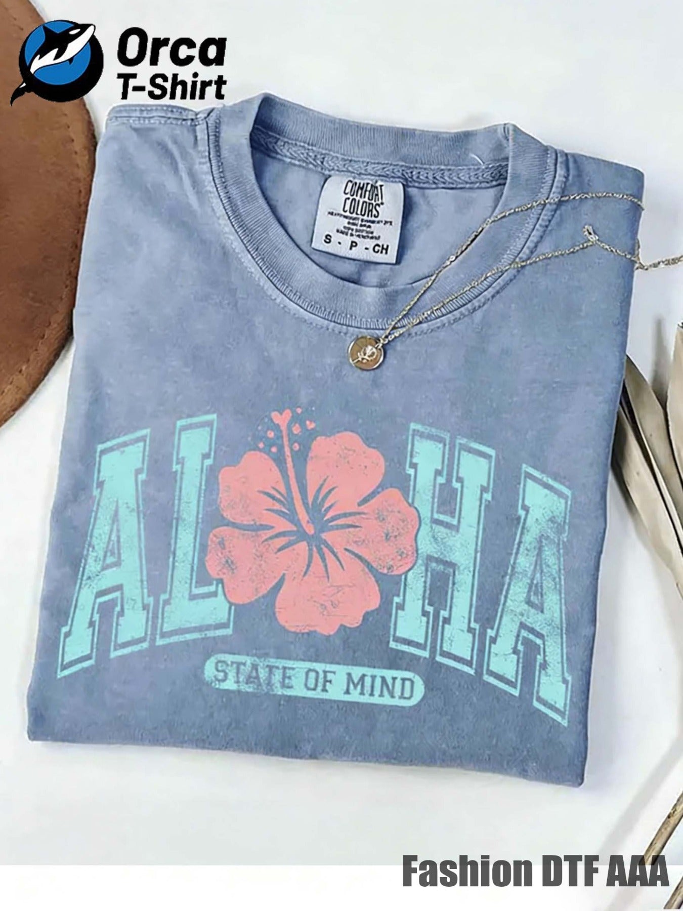 Mentally Printed T-shirt, 100% Pure Retro Fashion Brand T-shirt, Men's T-shirt, Summer T-shirt, Beach Essential, Holiday Gift, Perfect Gift