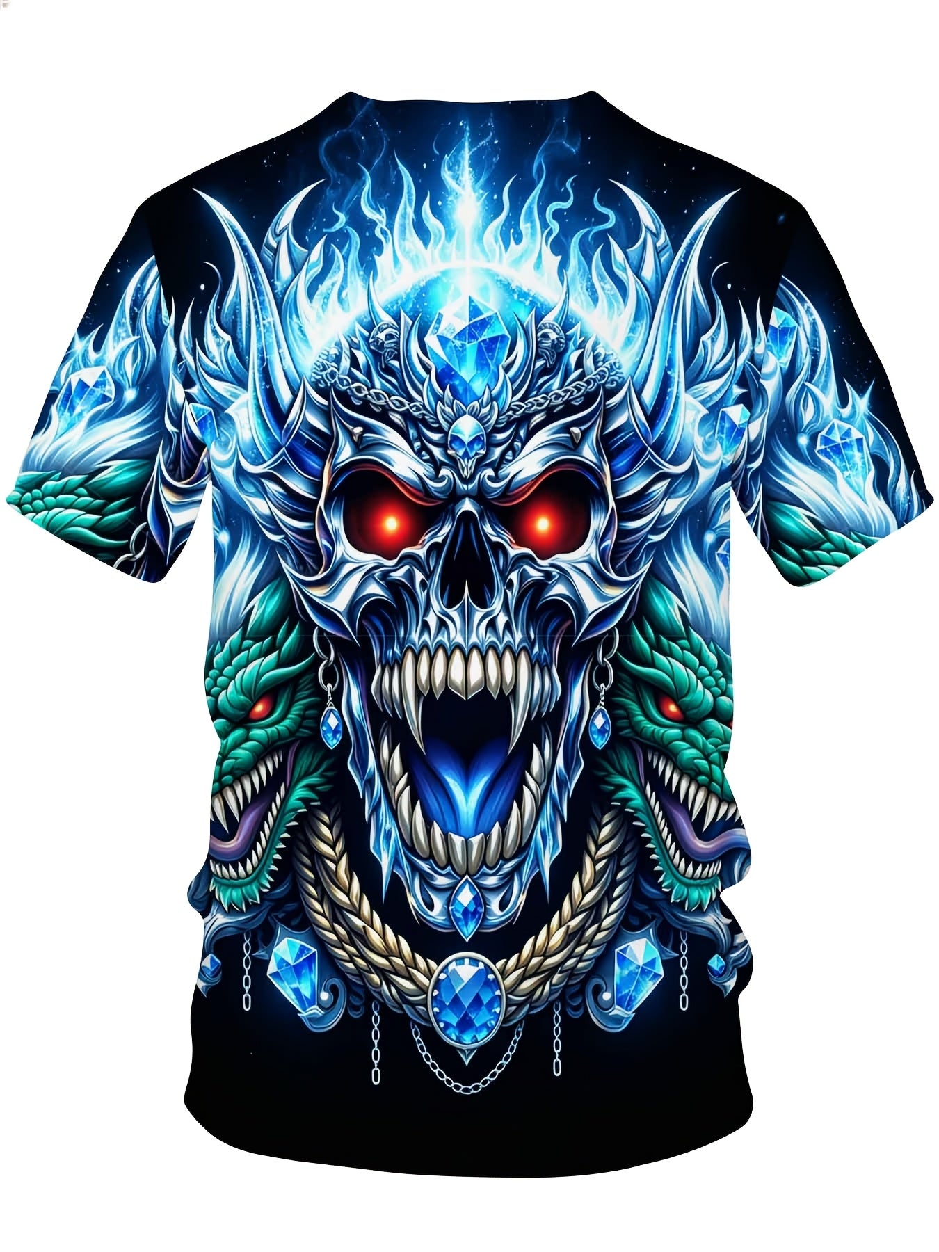 Men's Multicolor Printed Graphic T-Shirt - product view 14