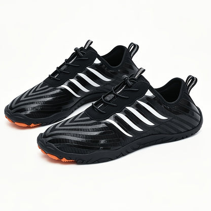 [Water Sports Shoes] Suitable for Water Sports Shoes: Lightweight Surfing, Canoeing & River Trekking Sneakers with Slip- Closure, Low-Top, Cushioned Sole for Surfboards, Canoes, Rocky Streams - Ideal for Surfing, Canoeing, Stream