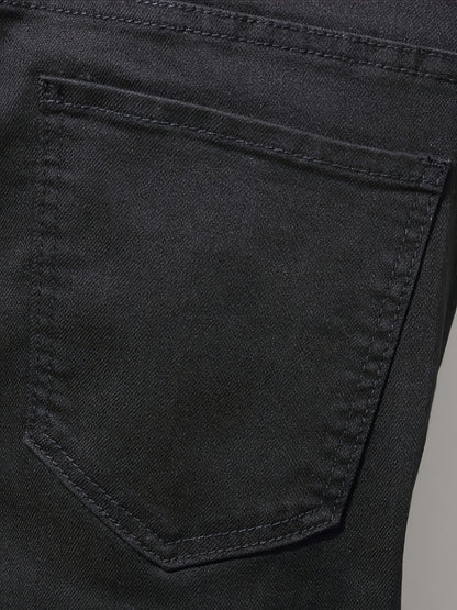 Men's Slim Fit Jeans - Black Denim Clean Finish Modern 952485