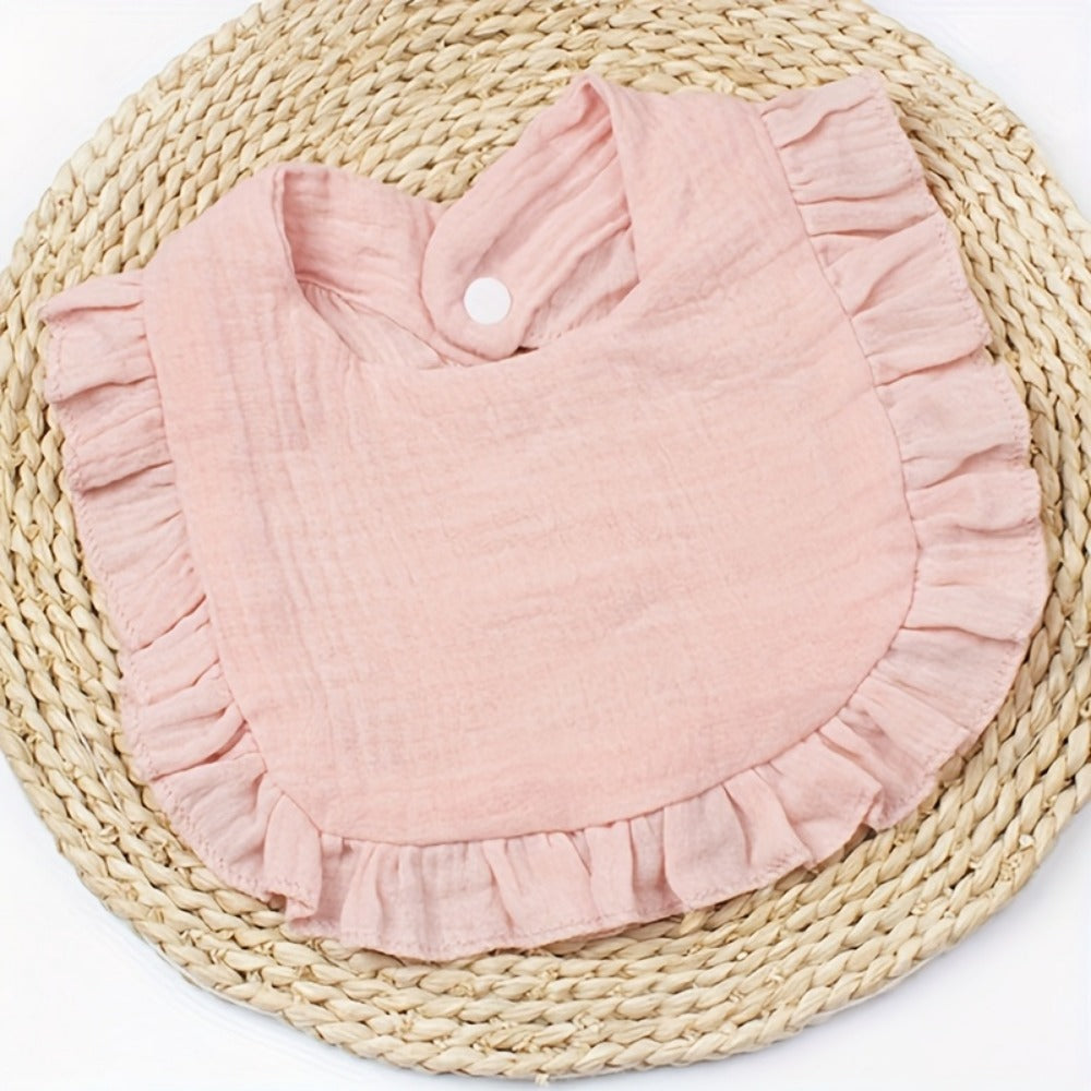 Baby Bibs - 10-Pack Patterned Feeding Set