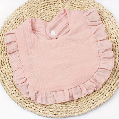 Baby Bibs - 10-Pack Patterned Feeding Set