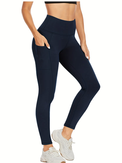 High-Waisted Women'S Yoga Pants - Tummy Control, Butt-Lifting, Soft Elastic Exercise Pants, Breathable Fitness Cycling Yoga Pants Suitable for All And Outdoor Sports Occasions