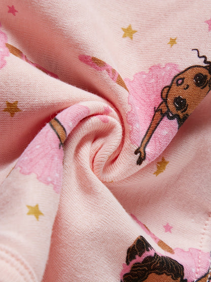 [Random] Random 6pcs ' Cute Flower And Animal And Cloud Print Briefs, Cartoon Pattern Panties, Soft And Comfy Underwear Set, for All Season Wearing