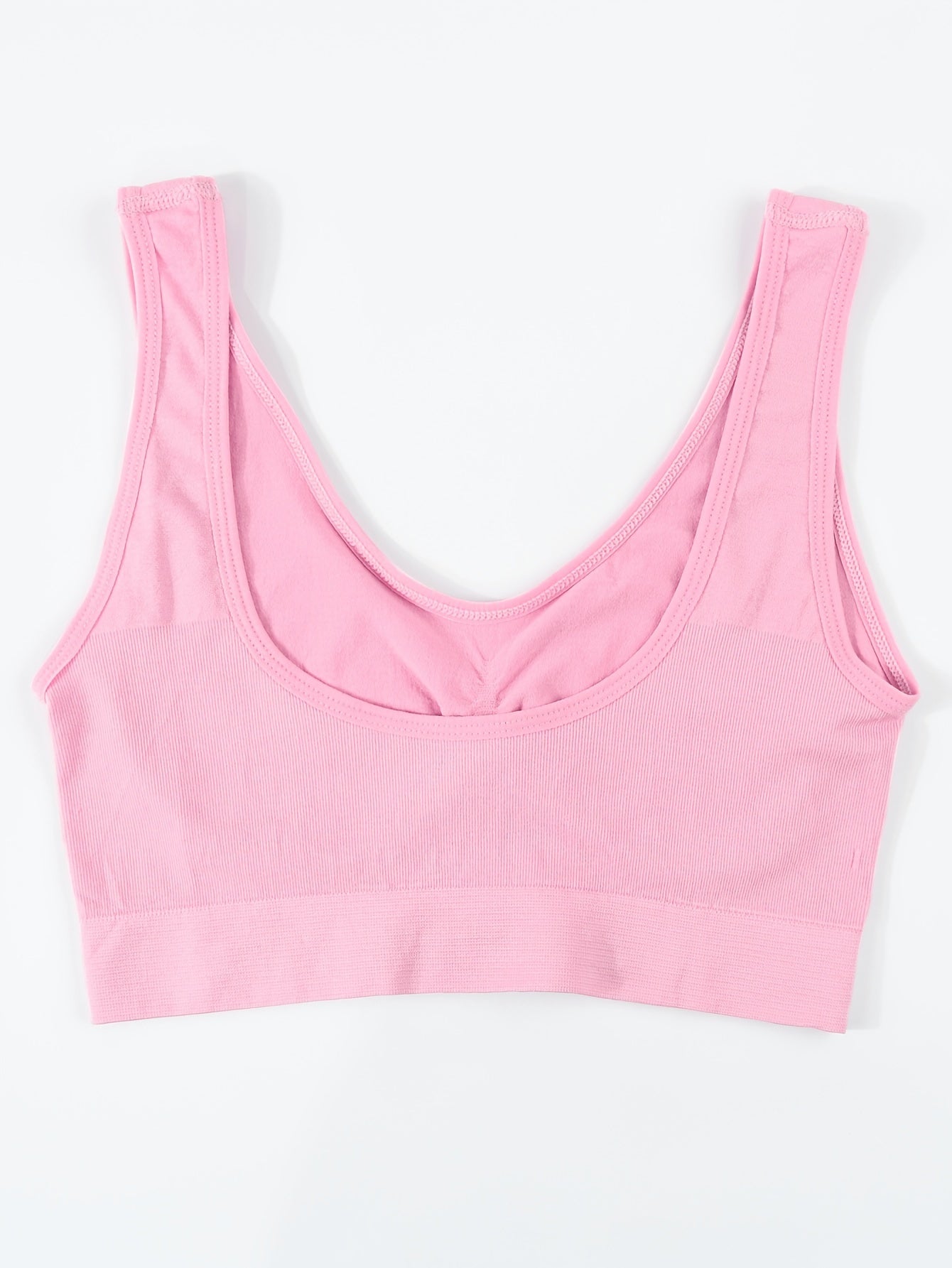 7pcs Women's Seamless Sports Bra, Comfortable And Breathable Running Exercise Vest Bra, Women's Underwear