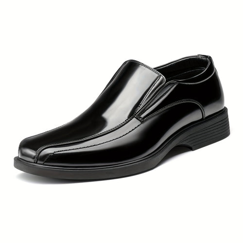 Bruno Marc Men's Square Toe, Dress Loafers, Formal Shoes