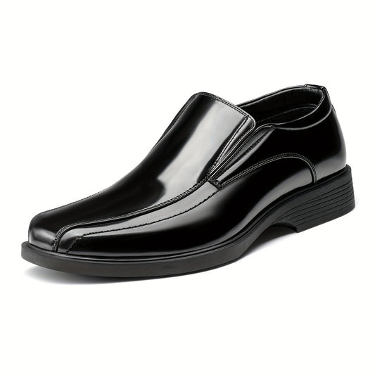 Bruno Marc Men's Square Toe, Dress Loafers, Formal Shoes