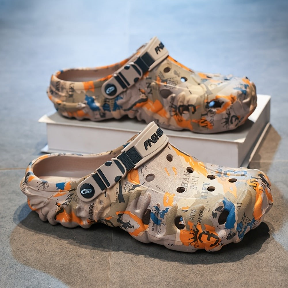 Men's Clogs - Non-Slip Sole & Breathable Comfort