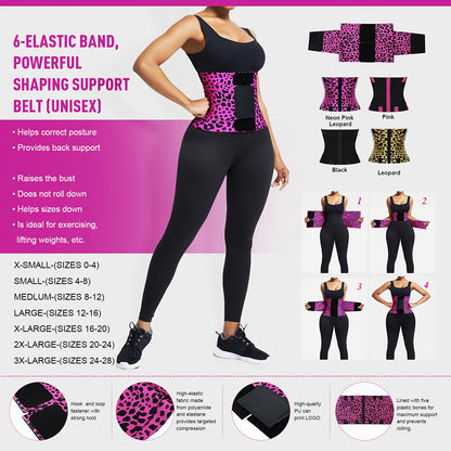 Waist Trainer Belt Waist Cincher Trimmer Ab Belt Tummy Control Body Shaper with Triple Wrap Women And Men